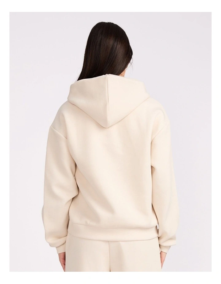 R Tech Leisure Women's Hoodie in Vanilla image 2