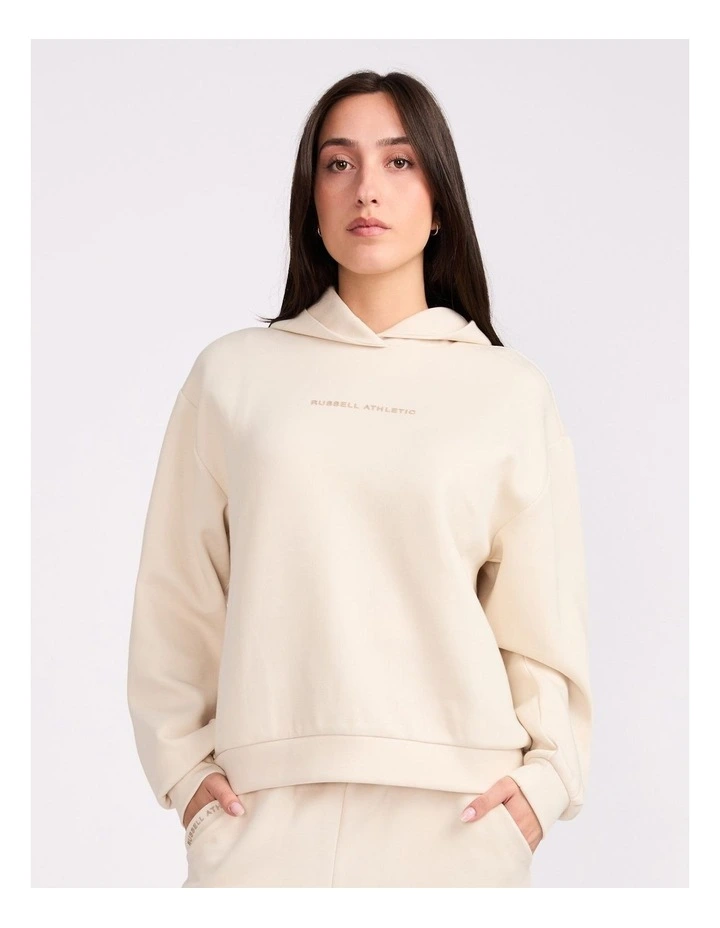 R Tech Leisure Women's Hoodie in Vanilla image 4