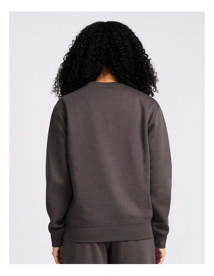 Maple Script Women's Crew in Dark grey image 2