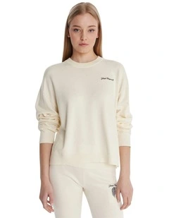 Originals Wing Oversized Sweater in Beige