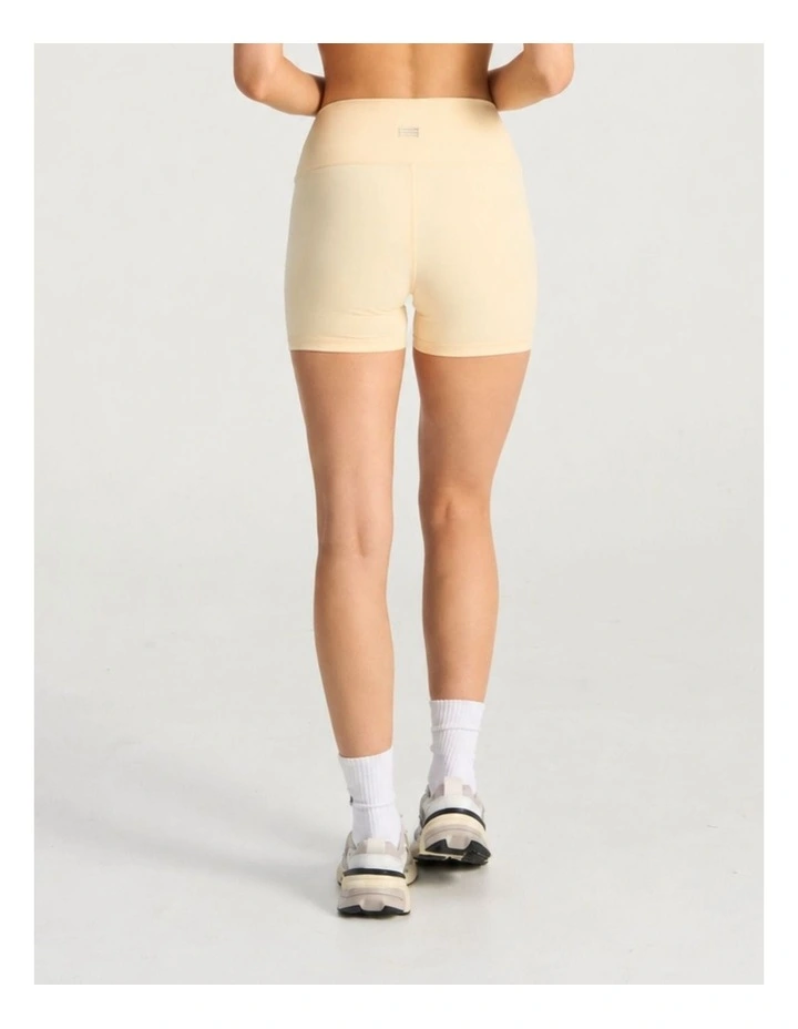 Evolve 9cm Bike Shorts in Pastel Yellow image 4