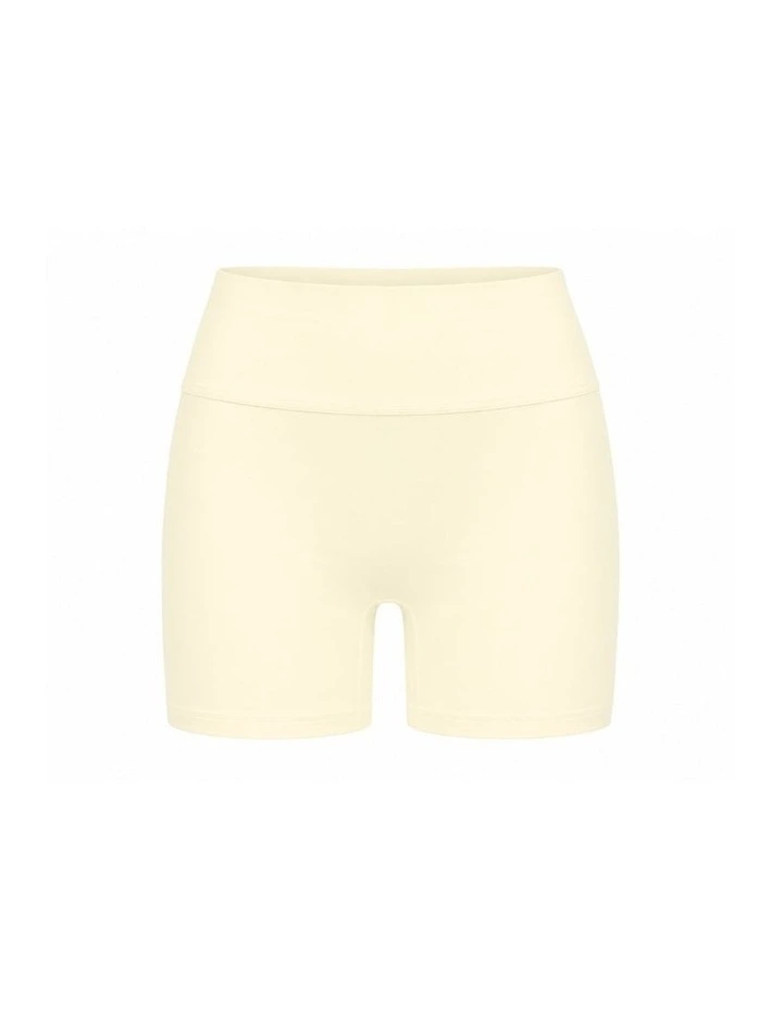 Evolve 9cm Bike Shorts in Pastel Yellow image 7