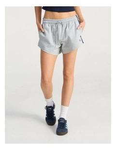 Rest Day Short in Grey Marle