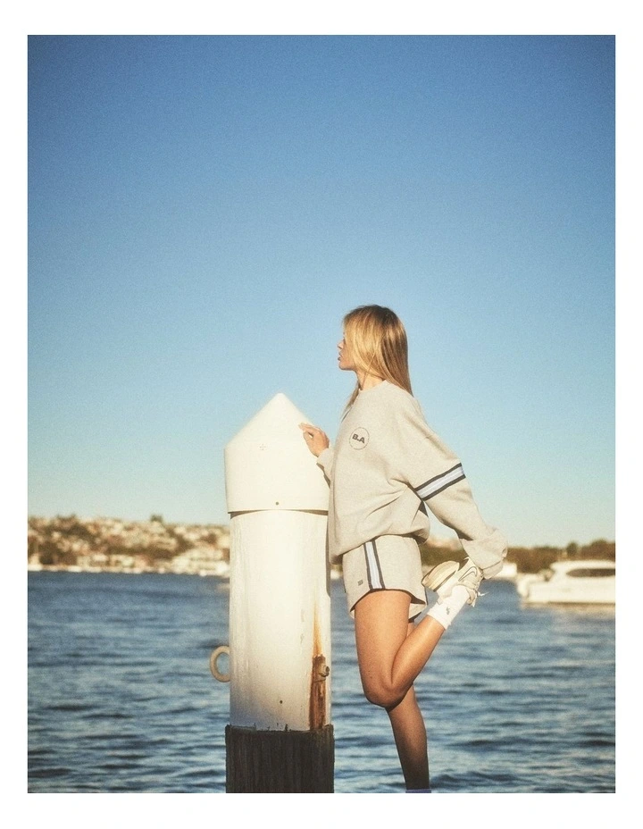 Rest Day Short in Grey Marle image 3