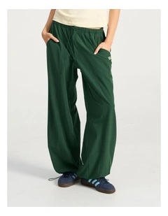 Parachute Pant in Deep Green