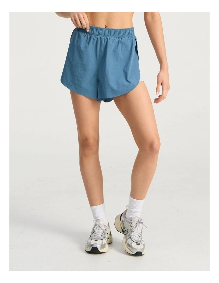 Flutter Run Short in Colony Blue image 1