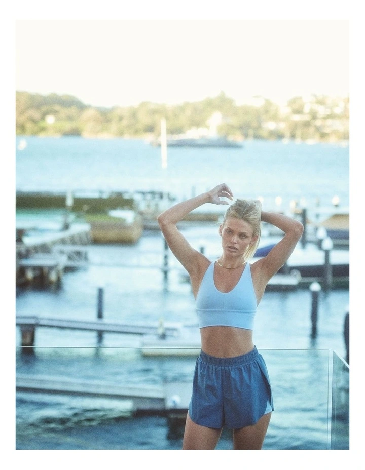 Flutter Run Short in Colony Blue image 2