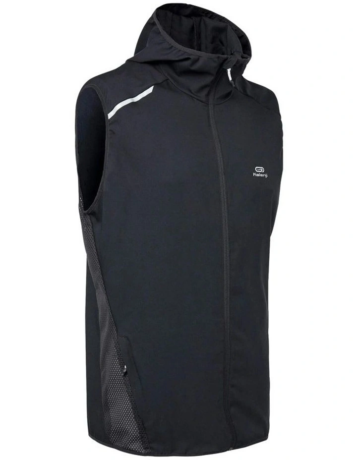 Kalenji Run Wind Running Sleeveless Wind Jacket in Black image 4
