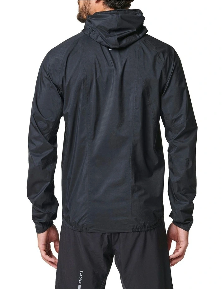 Trail Running Waterproof Jacket in Black image 2