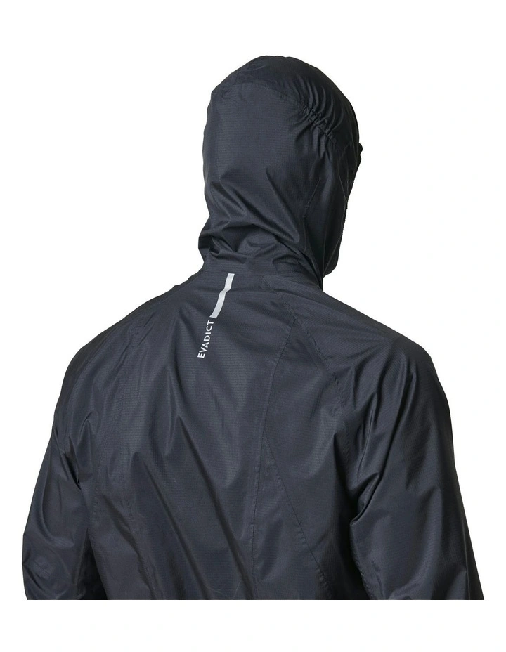 Trail Running Waterproof Jacket in Black image 6