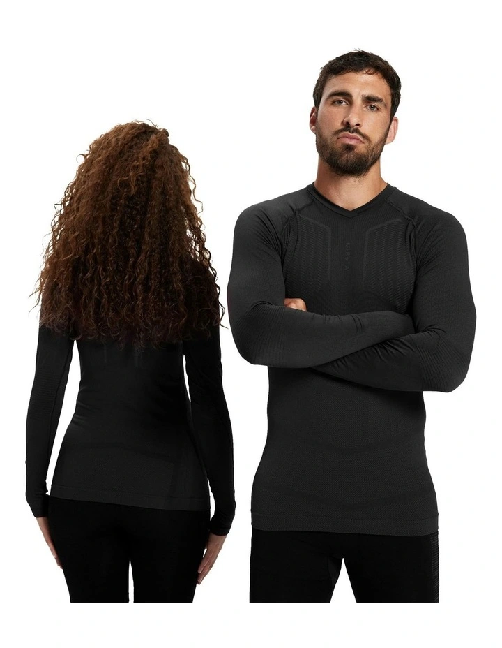 Base Layer Top Keepdry 500 Long-Sleeved Thermal in Black image 1