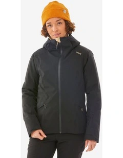 Warm Ski Jacket 500 in Black