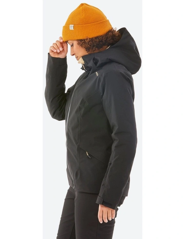 Warm Ski Jacket 500 in Black image 2