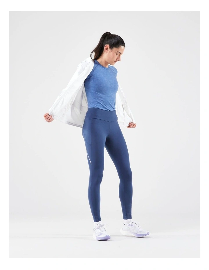 Rain Run 100 Jacket in White image 3