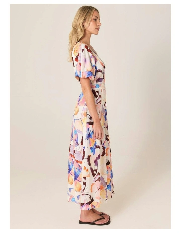 Mariposa Dress in Butterfly Print image 2
