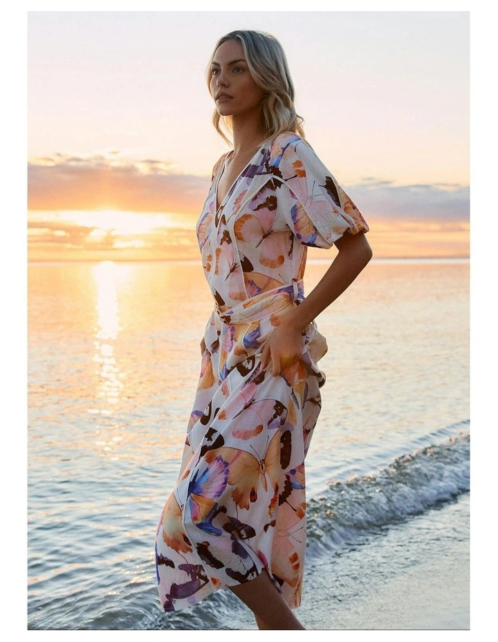 Mariposa Dress in Butterfly Print image 4