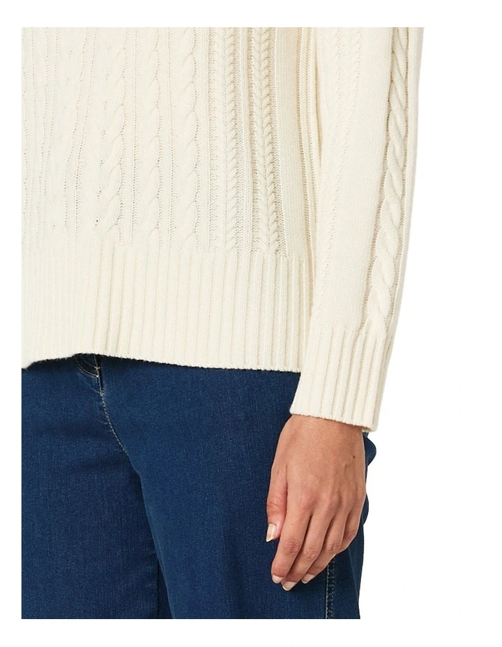 Alyssa Cable Sweater image 6
