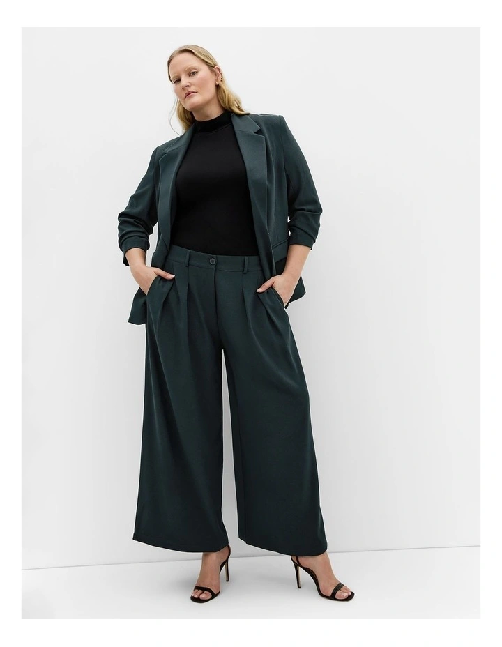 Abbie Blazer in Deep Emerald image 1