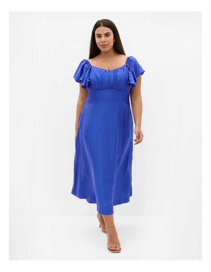 Sherry Tieinback Dress in Cerulean image 1