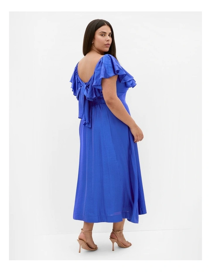 Sherry Tieinback Dress in Cerulean image 2