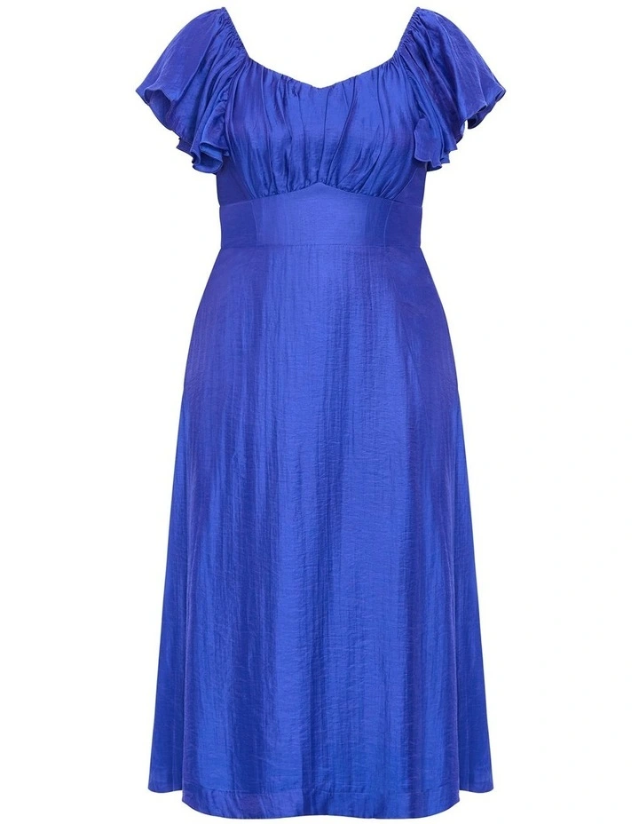 Sherry Tieinback Dress in Cerulean image 3