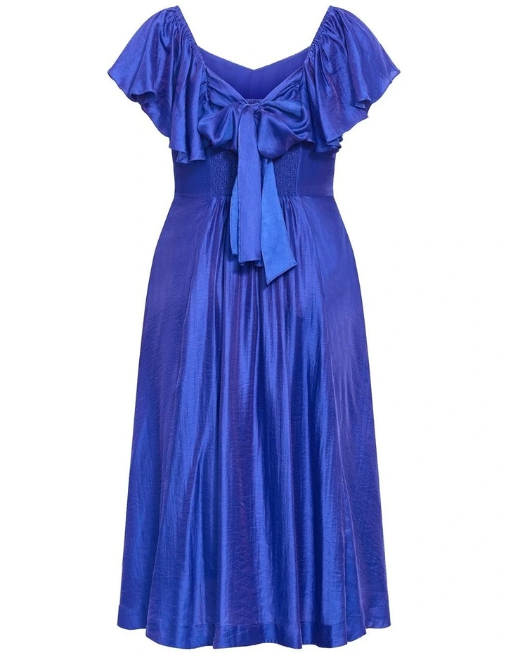 Sherry Tieinback Dress in Cerulean image 4