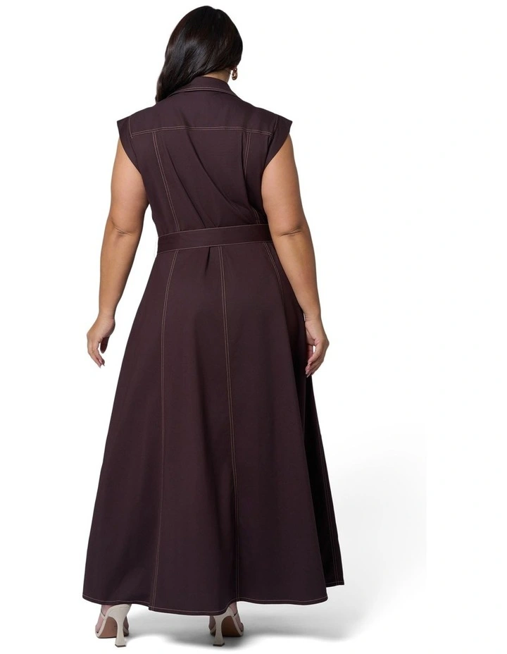 Cleo Midi Shirt Dress image 2
