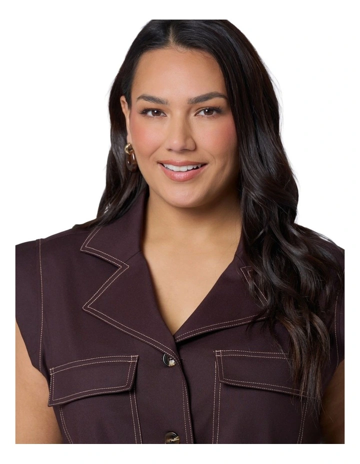 Cleo Midi Shirt Dress image 6