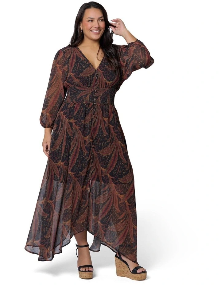 Bohemian Harmony Maxi Dress image 4