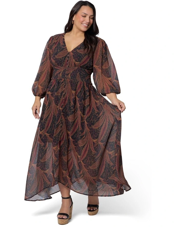 Bohemian Harmony Maxi Dress image 5