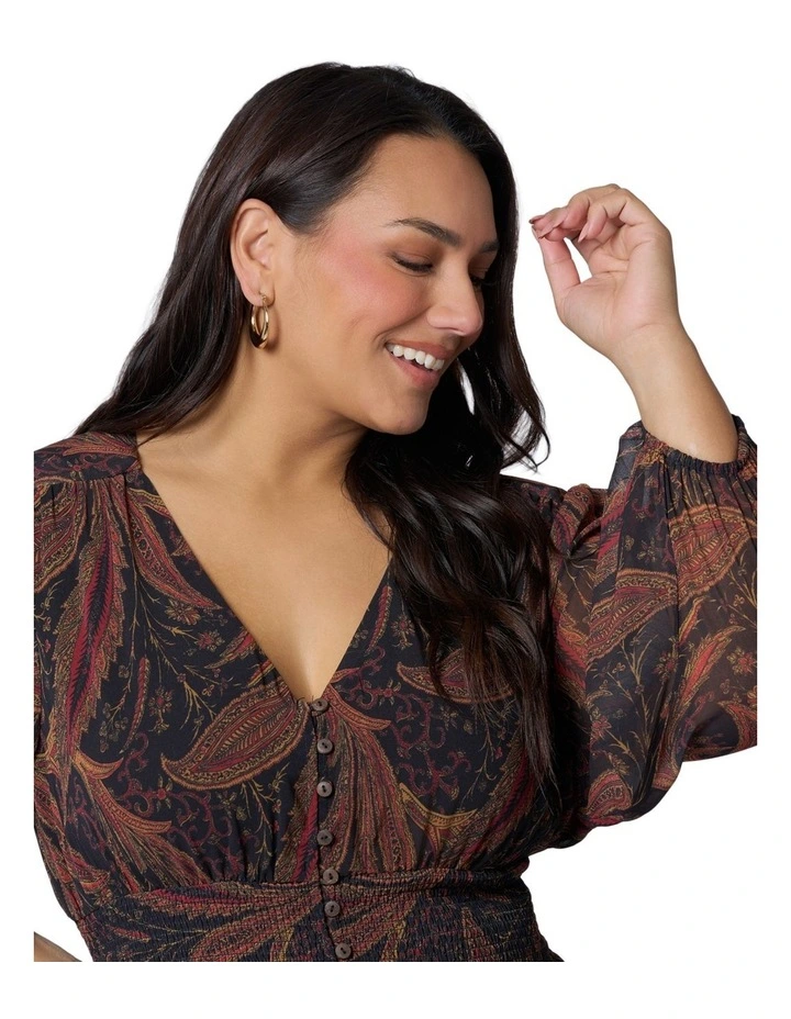 Bohemian Harmony Maxi Dress image 6