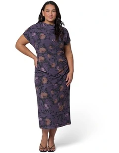 Wild Grace Midi Dress