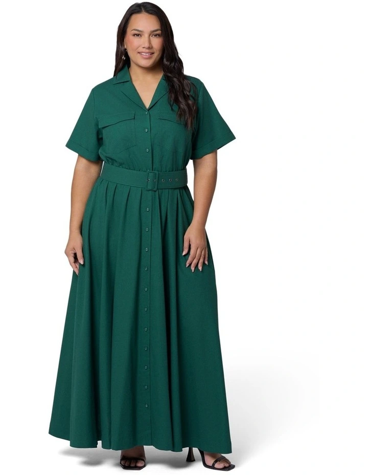 Gabrielle Linen Maxi Dress image 4
