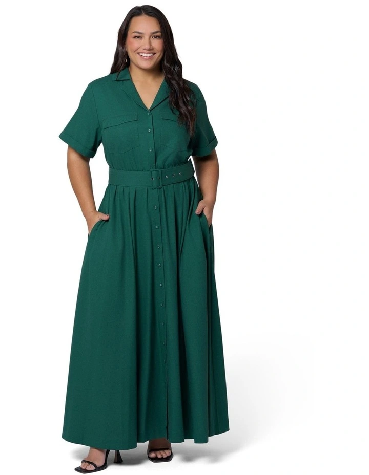 Gabrielle Linen Maxi Dress image 5
