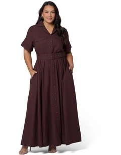 Gabrielle Linen Maxi Dress