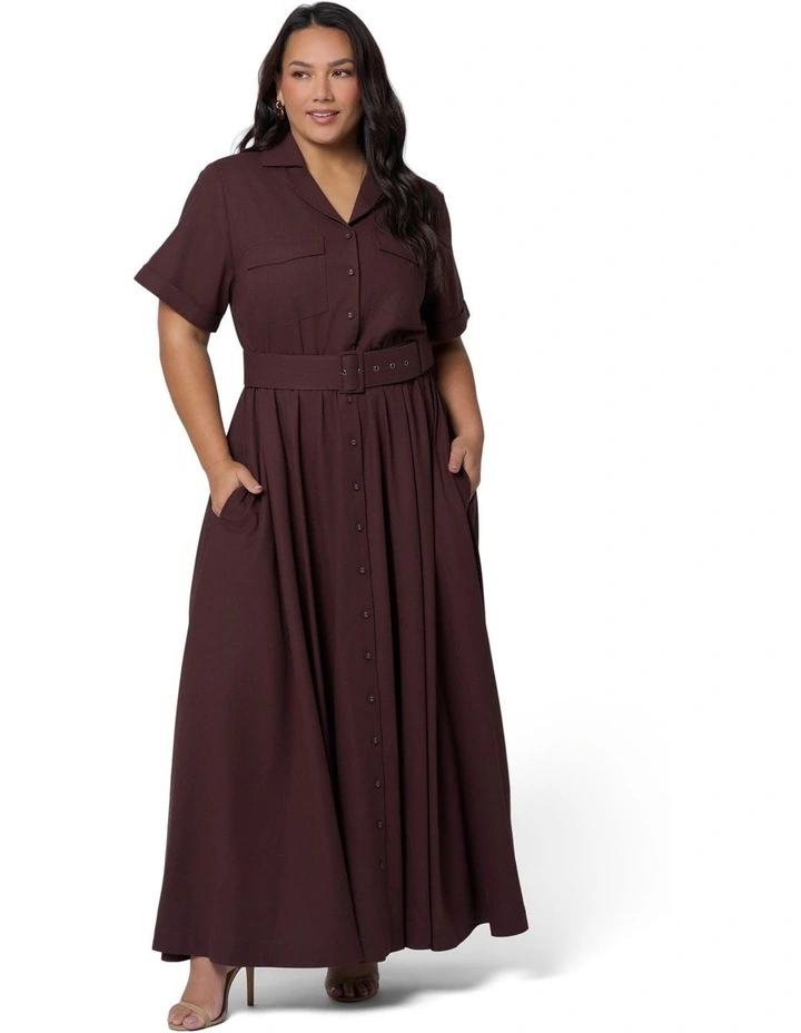 Gabrielle Linen Maxi Dress image 5