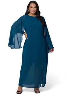 Eclipse Cape Maxi Dress