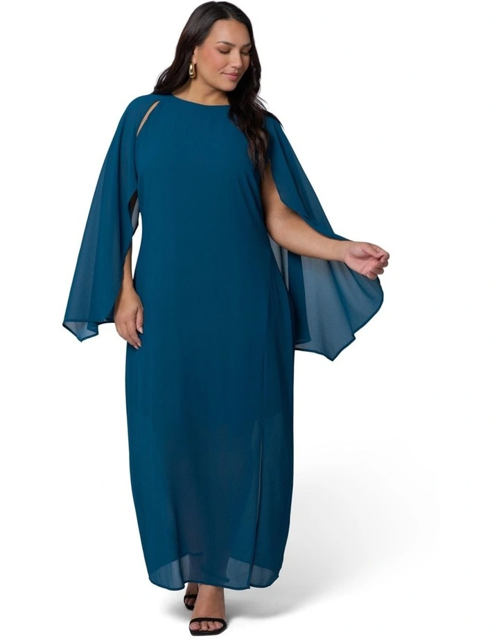 Eclipse Cape Maxi Dress image 4