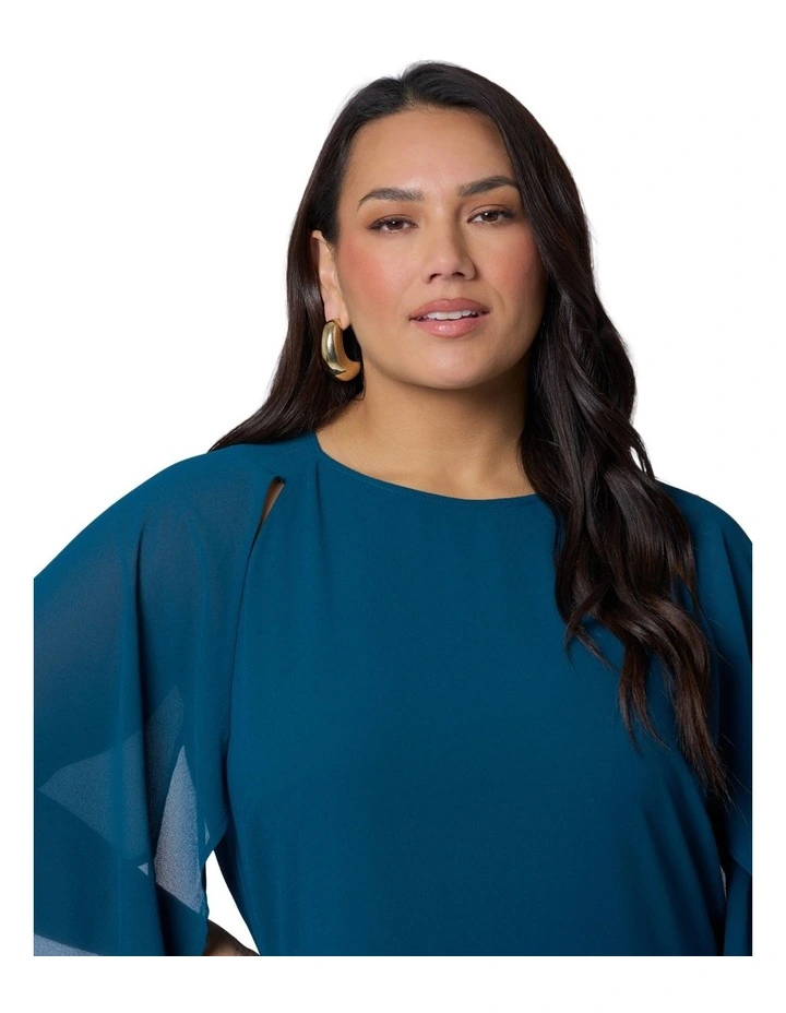 Eclipse Cape Maxi Dress image 6