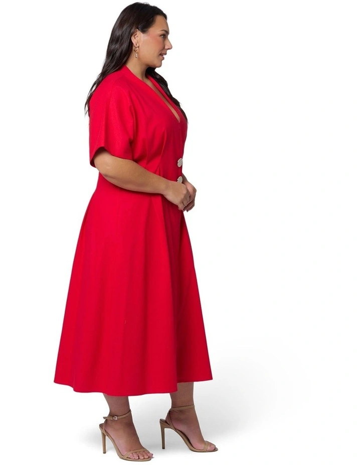 Blair Linen Midi Dress image 3