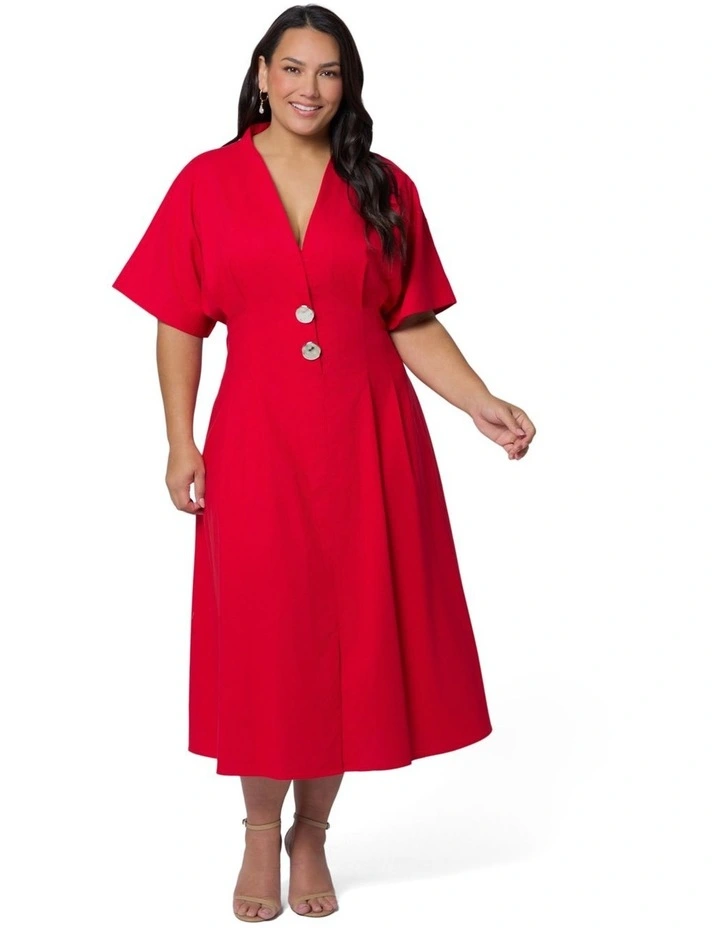 Blair Linen Midi Dress image 5