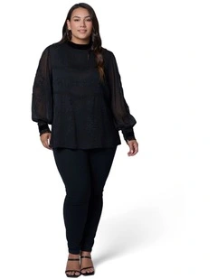 Nightfall Embroidered Blouse