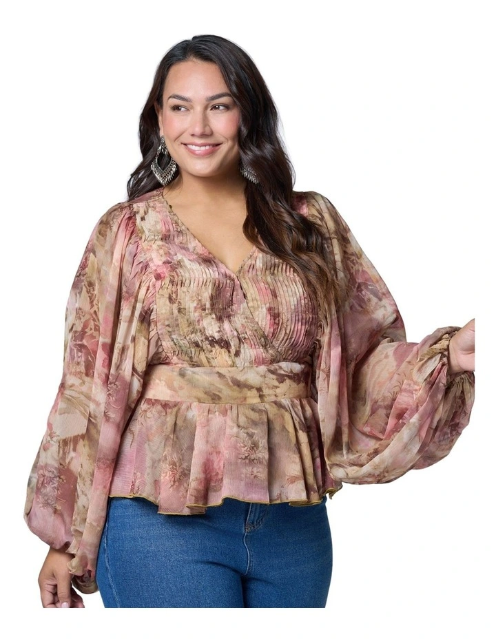 Aura Peplum Blouse image 4