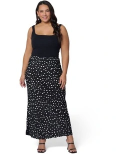 Emily Printed Midi Skirt