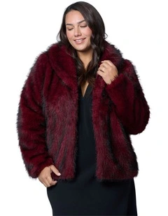 Hot Pursuit Fur Coat