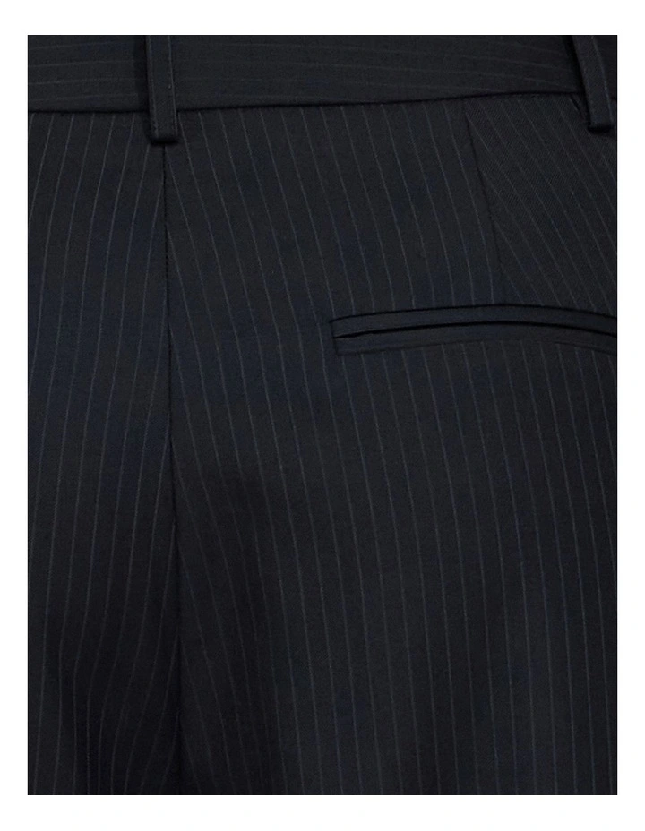 Ready For Your Love Pinstripes Wide Leg Pant in Navy Pinstripes image 5