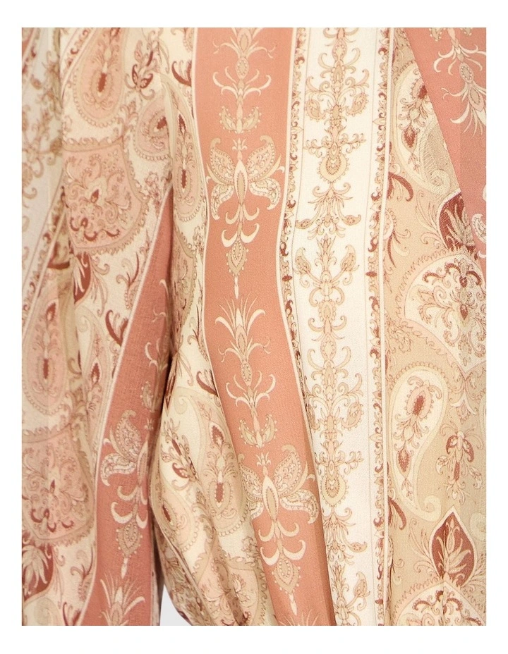 Precision Flared Sleeve Mini Dress in Rose image 5