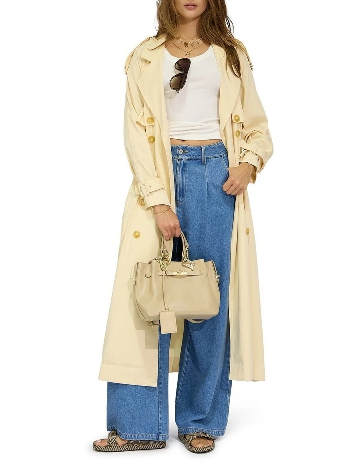 Ready For Your Love Denim Washed Wide Leg Pant in Light Wash image 7