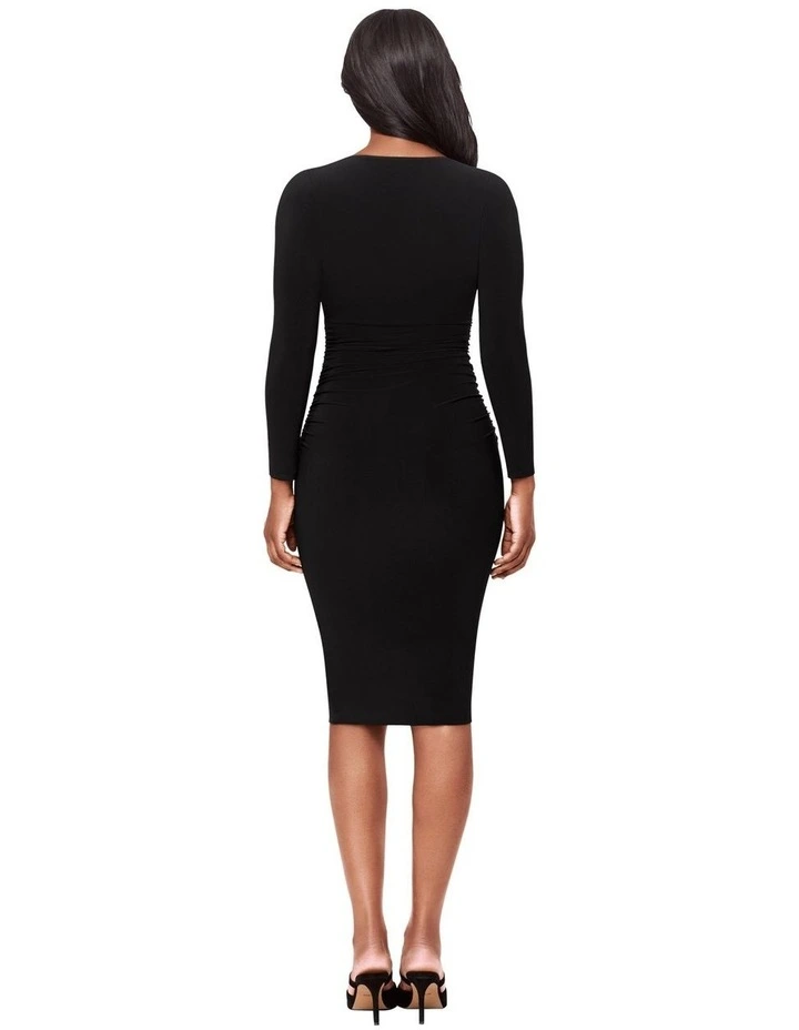 Suri Midi-Length Long Sleeve Shaping Dress image 3