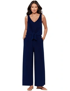 Jesi Hidden Shapewear Wide Leg Jumpsuit